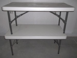 Two Toddler Collapsible Tables - SOLD $60