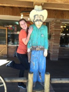 Megan and her cowboy
